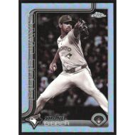2025 Topps Chrome Update Sepia Refractors #USC52 Shane Bieber