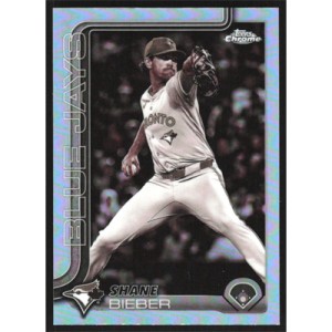 2025 Topps Chrome Update Sepia Refractors #USC52 Shane Bieber