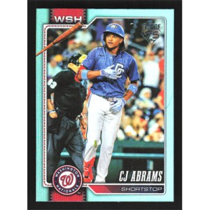 2026 Topps Aqua Rainbow Foil #152 CJ Abrams