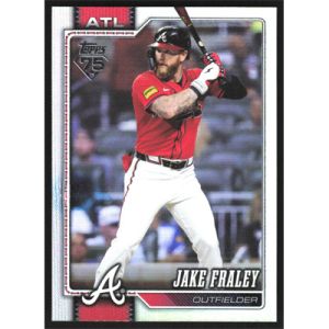 2026 Topps Rainbow Foil #323 Jake Fraley