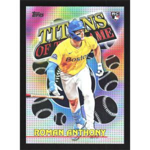 2026 Topps Titans Of The Game #TOG-9 Roman Anthony