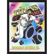 2026 Topps Titans of the Game #TOG-7 Ronald Acuna Jr.