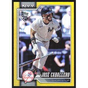 2026 Topps Yellow Rainbow Foil #88 Jose Caballero