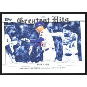 2026 Topps '25 Greatest Hits #GH-7 Freddie Freeman