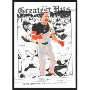 2026 Topps '25 Greatest Hits #GH-9 Matt Chapman