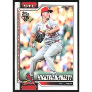 2026 Topps #161 Michael McGreevy