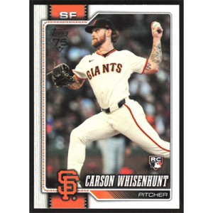 2026 Topps #184 Carson Whisenhunt