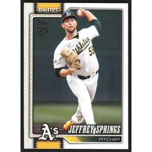 2026 Topps #87 Jeffrey Springs