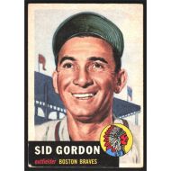 1953 Topps #117 Sid Gordon