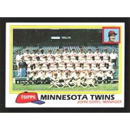 1981 Topps #669 Minnesota Twins - John Goryl Team Checklist