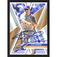 2008 Upper Deck X #48 Alex Gordon Autographed