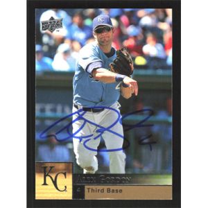 2009 Upper Deck #167 Alex Gordon Autographed