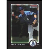 2010 Bowman Chrome #84 Alex Gordon