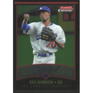 2011 Bowman Chrome Throwbacks #BCT2 Dee Gordon