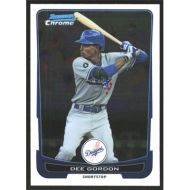 2012 Bowman Chrome #123 Dee Gordon