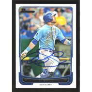 2012 Bowman #118 Alex Gordon Autographed