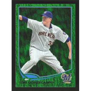 2013 Topps Update Emerald #US123 Tom Gorzelanny