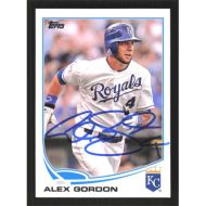 2013 Topps #204 Alex Gordon Autographed