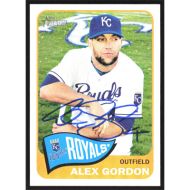 2014 Topps Heritage #103 Alex Gordon Autographed