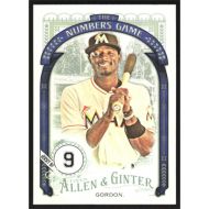 2016 Topps Allen & Ginter The Numbers Game #NG-96 Dee Gordon