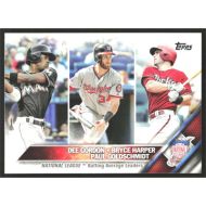 2016 Topps #338 D. Gordon/B. Harper/P. Goldschmidt League Leaders