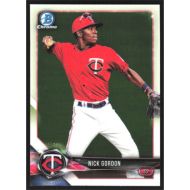 2018 Bowman Chrome Prospects #BCP49 Nick Gordon