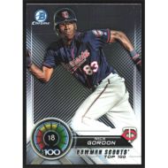 2018 Bowman Chrome Scouts Top 100 #BTP-18 Nick Gordon