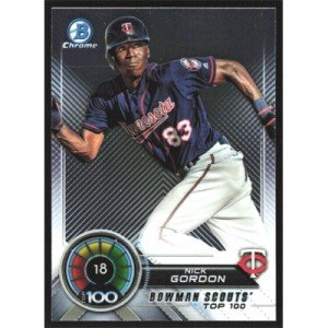 2018 Bowman Chrome Scouts Top 100 #BTP-18 Nick Gordon