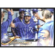 2018 Topps #549 Alex Gordon Autographed