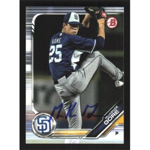 2019 Bowman Prospects #BP-73 MacKenzie Gore Autographed