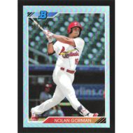 2020 Bowman Heritage Chrome Prospects Refractors #92CP-NG Nolan Gorman