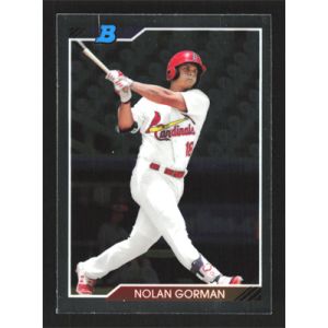 2020 Bowman Heritage Chrome Prospects #92CP-NG Nolan Gorman