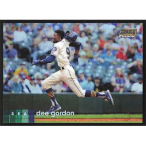2020 Stadium Club Chrome Gold Refractors #325 Dee Gordon