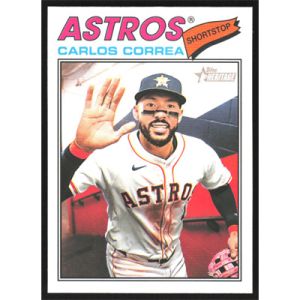 2020 Topps Inception #6 Carlos Correa
