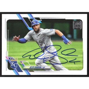 2021 Topps #316 Alex Gordon Autographed