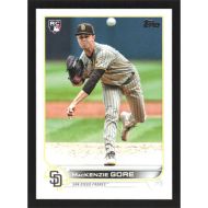 2022 Topps Update Photo Variations #US81 MacKenzie Gore SSP - Ball in Air