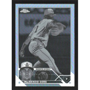 2023 Topps Chrome Negative Refractors #216 MacKenzie Gore