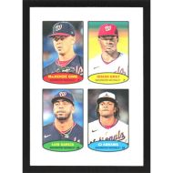 2023 Topps Heritage High Number '74 Stamp Panels #74S-37-74S-40 M. Gore/J. Gray/L. Garcia/CJ Abrams