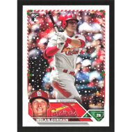 2023 Topps Holiday #H18 Nolan Gorman