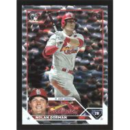 2023 Topps Silver Patterned Foilboard #16 Nolan Gorman