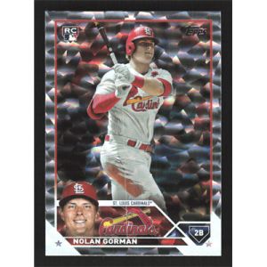 2023 Topps Silver Patterned Foilboard #16 Nolan Gorman
