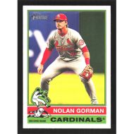 2025 Topps Heritage #18 Nolan Gorman