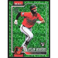 2026 Topps Easter Green Foil #339 Dylan Beavers