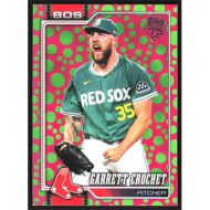 2026 Topps Easter Pink Green Dots #53 Garrett Crochet
