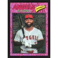 2026 Topps Heritage Chrome Pink Sparkle Refractors #42 Jo Adell