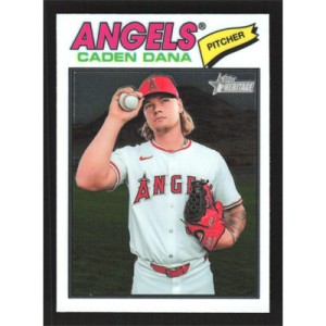 2026 Topps Heritage Chrome #121 Caden Dana SP
