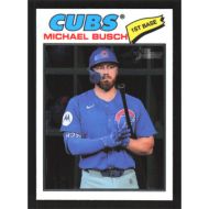 2026 Topps Heritage Chrome #305 Michael Busch SP