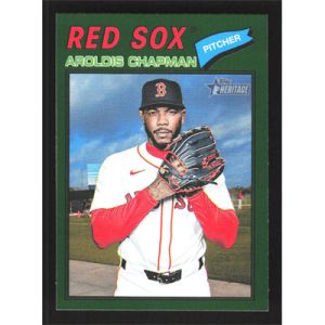 2026 Topps Heritage Dark Green #359 Aroldis Chapman
