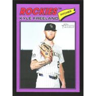 2026 Topps Heritage Light Purple #92 Kyle Freeland