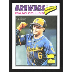 2026 Topps Heritage #102 Isaac Collins